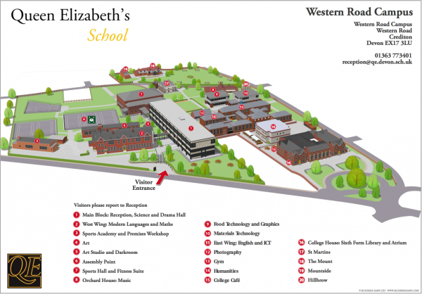 western road map