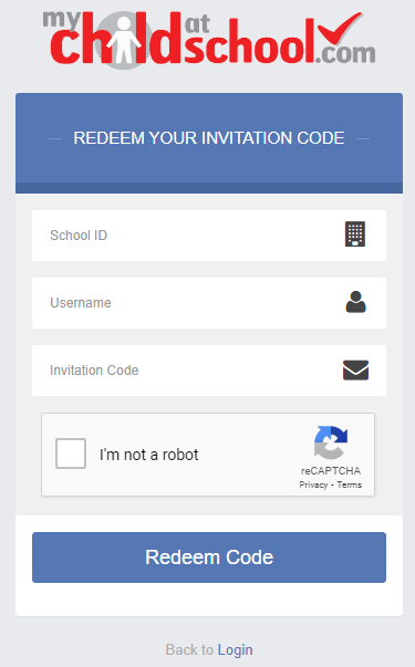 Redeem Invitation